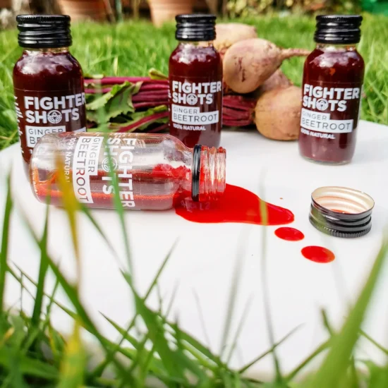 Fighter Shots 100% VEGAN Ginger + Beetroot, 6 or 12 x 60ml - Image 6