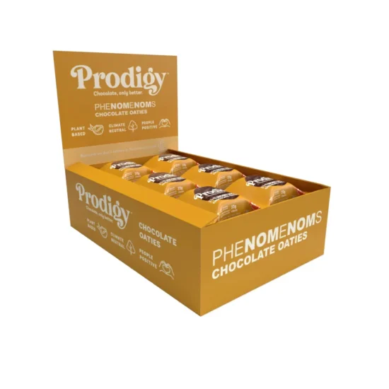 Prodigy - Phenomenoms Chocolate Coated Oat Biscuit 12 x 32g - Image 3