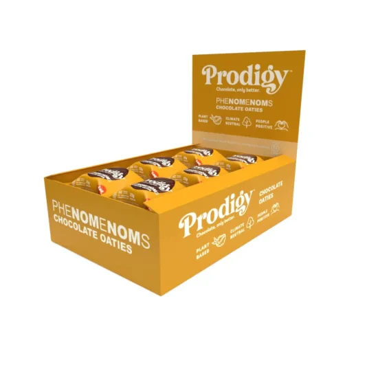 Prodigy - Phenomenoms Chocolate Coated Oat Biscuit 12 x 32g - Image 4