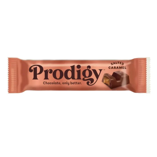 Prodigy - Salted Caramel Chocolate Bar 15 x 35g - Image 2