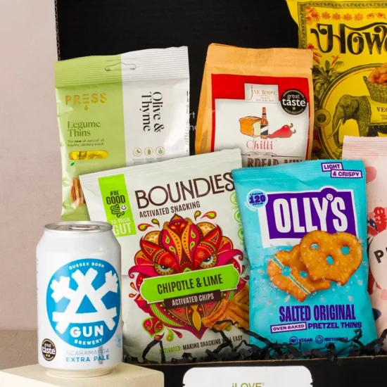 Vegan Man Box - Vegan Beer and Snack Hamper - Image 2