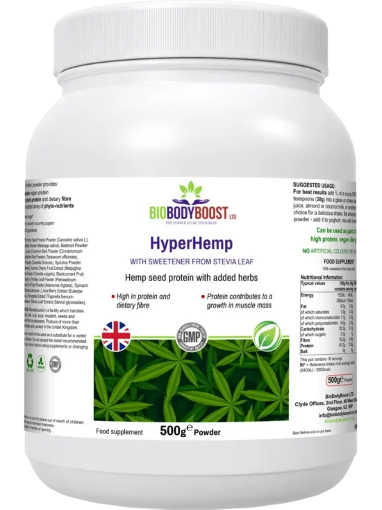 HyperHemp - Vegan Protein Powder (Hemp Seed)