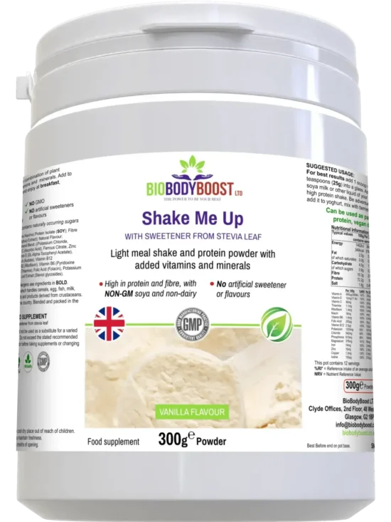 Shake Me Up (vanilla flavor) - Vegan Protein Powder Blend