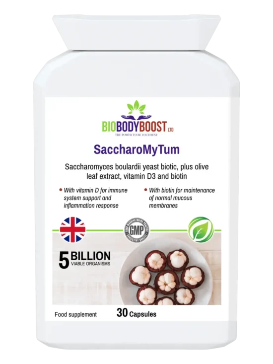 SaccharoMyTum - Vegan Biotics and Vitamin D3