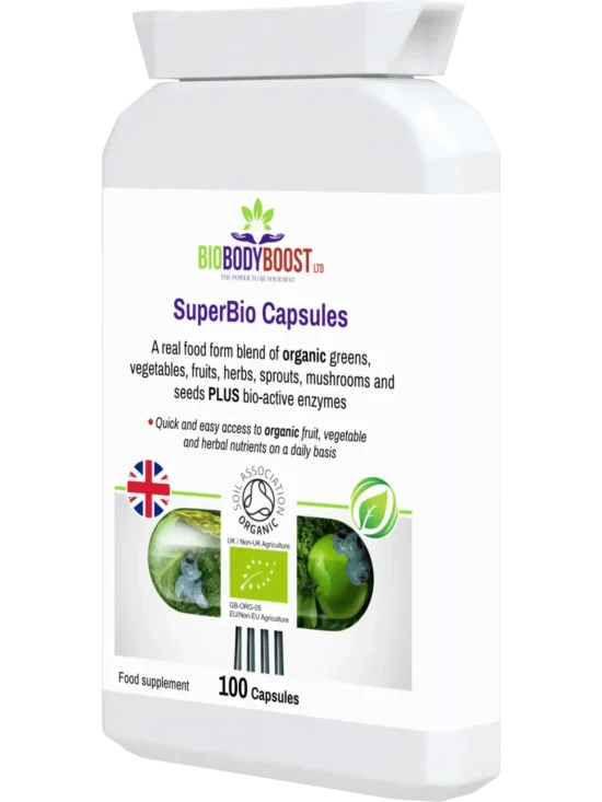 SuperBio Capsules - Vegan Organic Foods Blend - Image 3