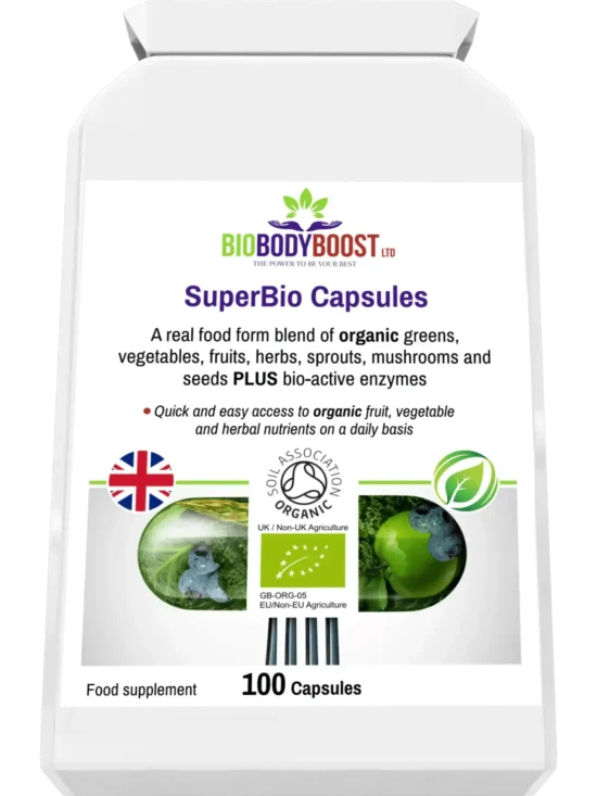 SuperBio Capsules - Vegan Organic Foods Blend - Image 6