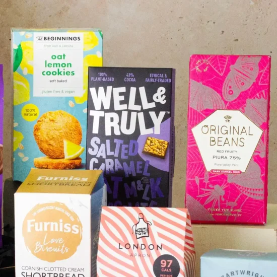 Artisan Sweets Hamper including Popcorn, Fudge and Chocolate - Image 2