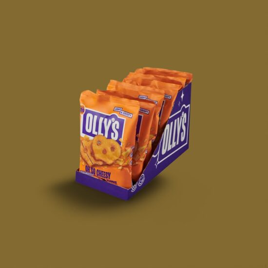 Olly's - Vegan Pretzel Thins Cheese 7 x 140g