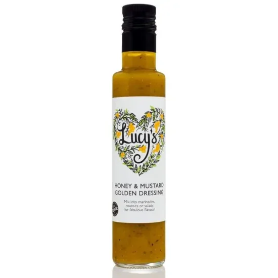 Lucy's Honey Mustard Dressing - Vegan & Gluten-Free, 250ml