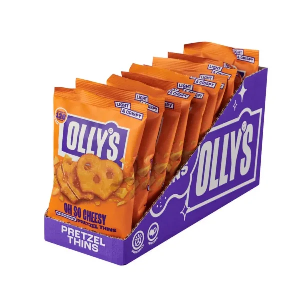 Olly's - Vegan Cheese Pretzel Thins 35g