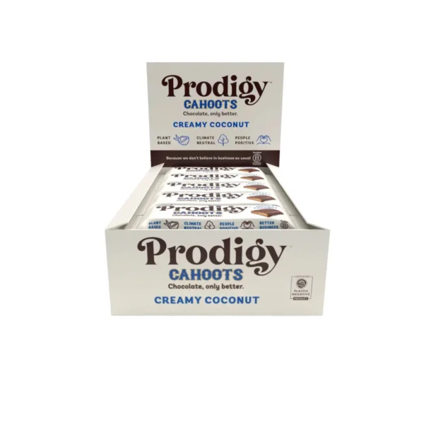 Prodigy - Cahoots Creamy Coconut Chocolate Bar 15 x 45g