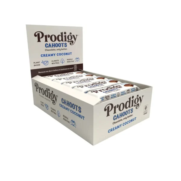 Prodigy - Cahoots Creamy Coconut Chocolate Bar 15 x 45g - Image 3