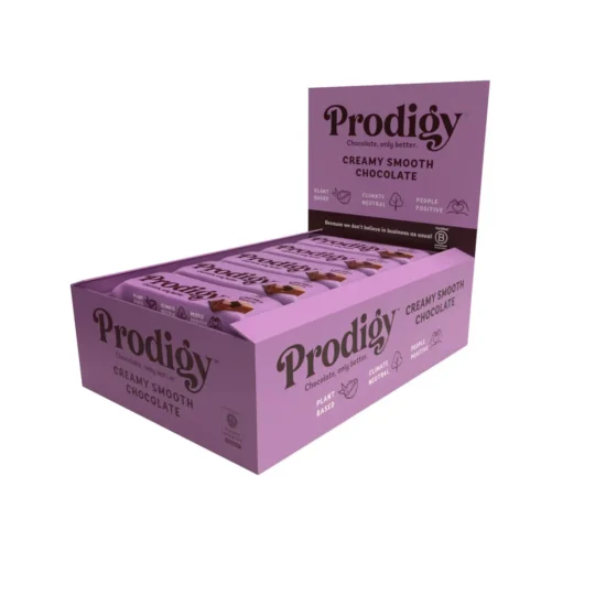 Prodigy Vegan Dark Chocolate Bars - 15x35g - Image 4