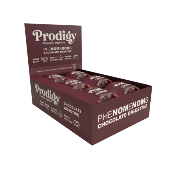 Prodigy - Phenomenoms Chocolate Coated Digestive Biscuit 12 x 32g - Image 3