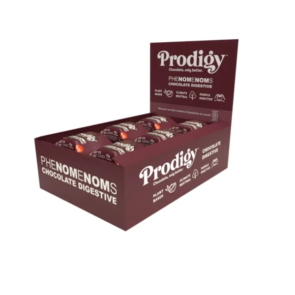 Prodigy - Phenomenoms Chocolate Coated Digestive Biscuit 12 x 32g - Image 4