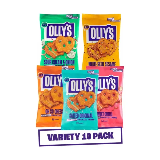 Olly's Vegan Pretzel Thins Bundle - 50 x 35g - Image 3