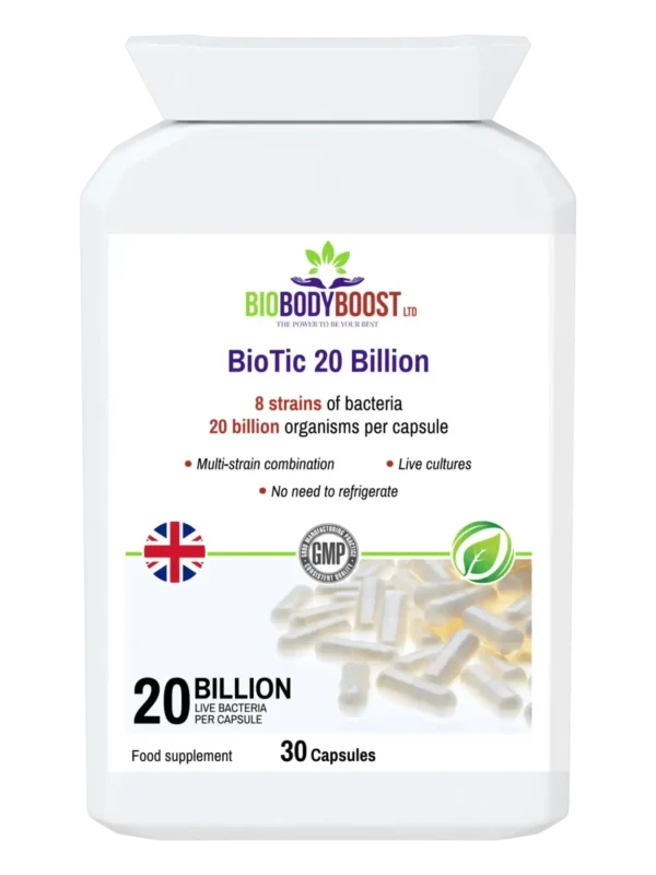 BioTic 20 Billion - Vegan Probiotic