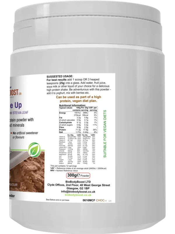 Shake Me Up (Chocolate flavour)- Vegan Protein Shake - Image 2