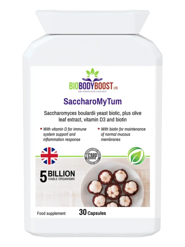 SaccharoMyTum - Vegan Biotics and Vitamin D3