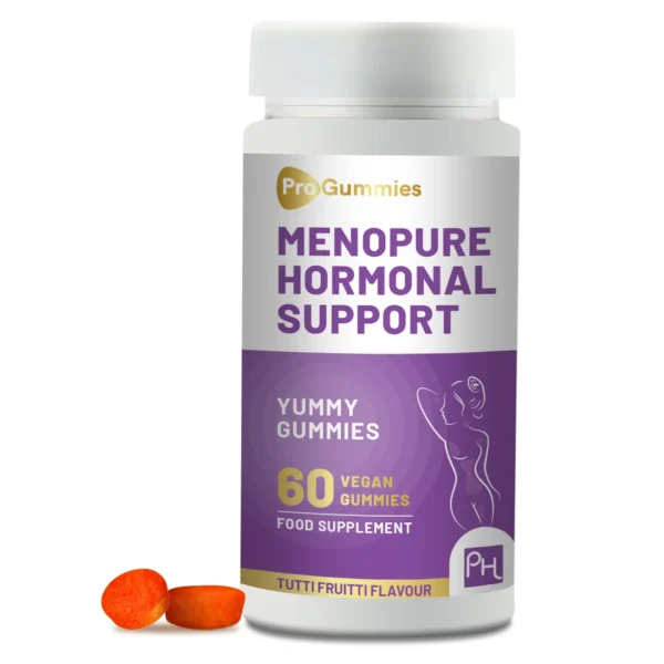 Menopure Hormonal Support 60 Vegan Pro Gummies | Menopause Support Gummies | Natural Support for Menopause & Perimenopause - Image 2