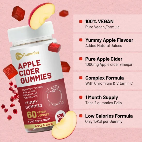 Vegan Apple Cider Vinegar Gummies - Image 3