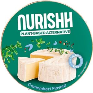 Nurishh Plant Based Vegan Alternative to Camembert, 140g